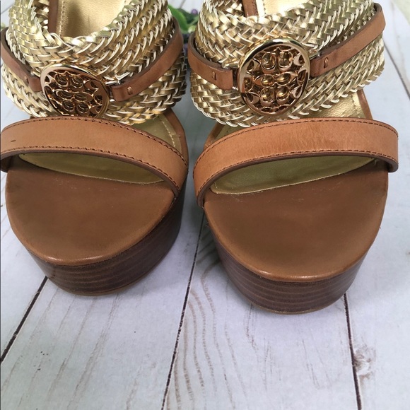 Coach Beatriz Wedge Sandals Size 7 - Picture 7 of 8